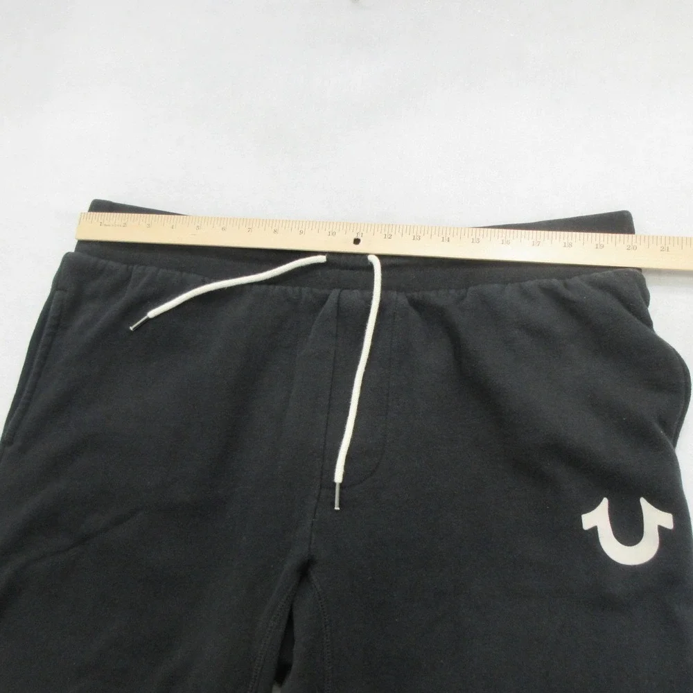 True Religion Men's Pants 2XL Jogger Core Logo Black